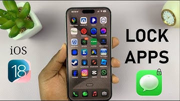 How To Lock Apps On iPhone (iOS 18) - FINALLY!!