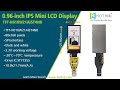 0.96 inch TFT LCD Display Screen#chinafactory