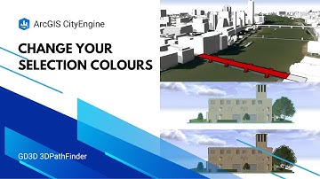 How to change the 3D Viewports Selection Colours in ArcGIS CityEngine