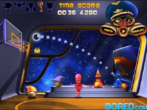 Space Ball Cosmo Dude (Космический баскетбол) - прохождение игры