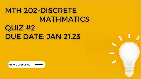 MTH 202 Quiz No. 2 With 100% correct Solution for Vu students