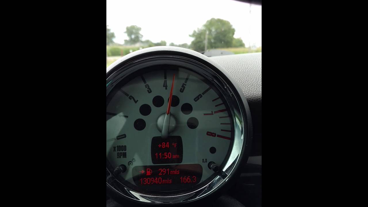 Mini cooper rpm cut out YouTube