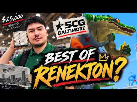 BEST OF RENEKTON ? AT SCG BALTIMORE ! TOURNAMENTN RECAP ! #riftbound #riftboundtcg