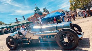 BROOKLANDS RELIVED Vintage Motorcycles & Classic Automobiles feature NAPIER RAILTON Museum Works Car