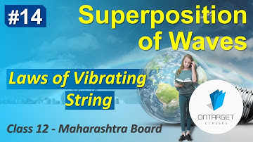Laws of a Vibrating String | Superposition of Waves | Class 12 | Maharashtra Board | New Syllabus