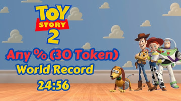 Toy Story 2 - Any% (30 Token) Speedrun in 24:56 (N64 EMU) [World Record]