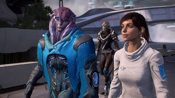 Mass Effect Andromeda Part 60 - Aya: Exploring the City and Governor Paaran Shie