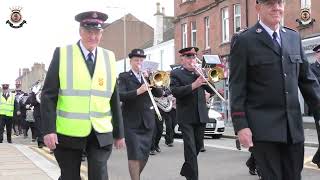 Ron Butters Bellshill Salvation Army Easter March With Amsterdam Staff Band 2024
