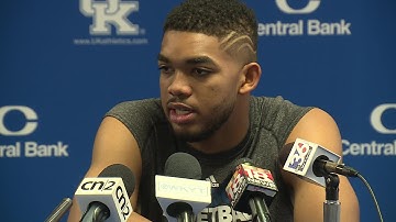 Karl-Anthony Towns talks NBA success