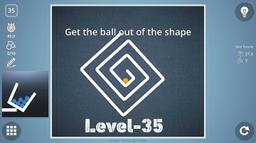 Brain It On! - Physics Puzzles | Level 35 | Gameplay Walkthrough