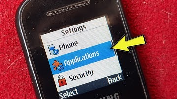 Application Setting in Samsung Keypad Phone Like b110e, e1200, b310e, b313e, e1200y