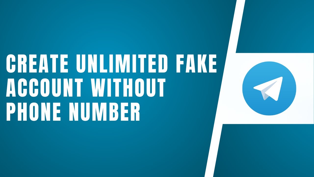 NEW! How To Create Unlimited Fake Telegram Account Without Phone Number ...