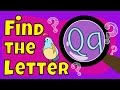 Alphabet Games | Find the Letter Q