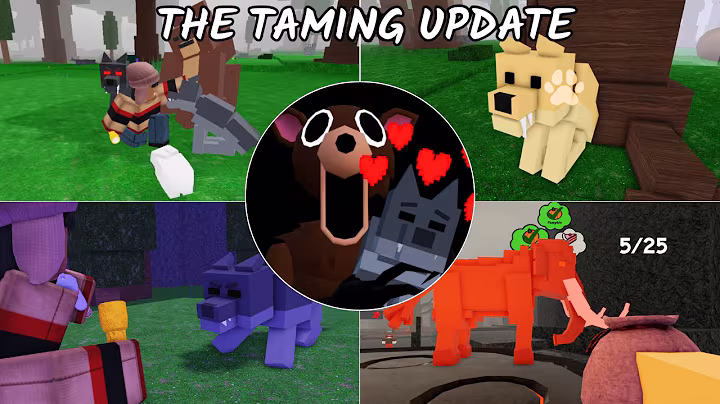 99 Nights in the Forest NEW TAMING ALL ANIMALS + Taming Cutscenes Update