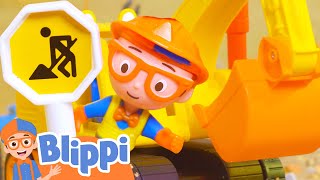 Blippi Toy Music Video! | Blippi Excavator Song | Vehicle Songs For Kids