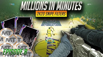 *100% LEGAL* BEST SNIPE FILTERS FOR NBA 2K20 MYTEAM! HOW TO MAKE MT! MILLIONS IN MINUTES Ep 8
