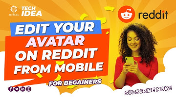 How to Edit your Avatar on Reddit from Mobile Devices 2025  [New Method]