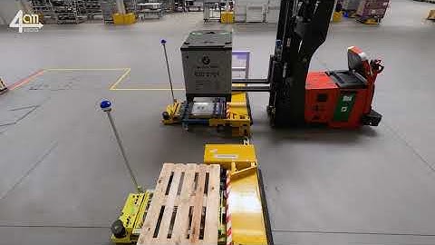 4am Robotics | Autonomous Mobile Robots | AFi M Autonomous Forklift Indoor Medium