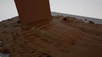 Chocolate Madness - Realflow & Cinema 4D & VRay Animation Test