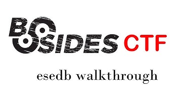 Bsides CTF esedb Writeup