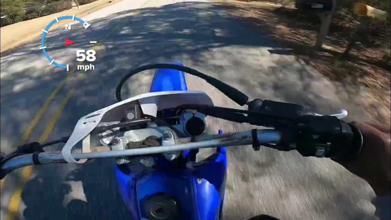 Yamaha TTR 230 TOP SPEED RUN YouTube