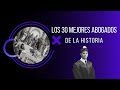 Los 30 MEJORES ABOGADOS de la HISTORIA  👨🏻‍⚖️