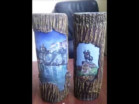 ხელოვნება ღვინის ბოთლები The Art of Wine Bottles