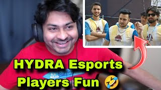 HYDRA Esports Players Fun in Bootcamp Dynamo Reaction 🤣🐉