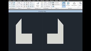 MIRROR Command - AutoCAD Tutrial #66