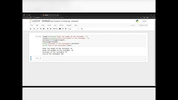 Write a programme in python language to display the area and perimeter of a rectangle| for beginners