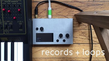 cranes: improvisational looper / delay for norns