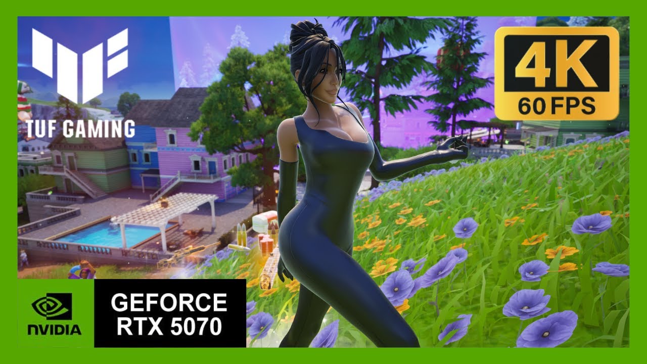 Fortnite Gameplay - Kim Kardashian - Recarga - NVIDIA RTX 5070 TUF GAMING 4K 60FPS