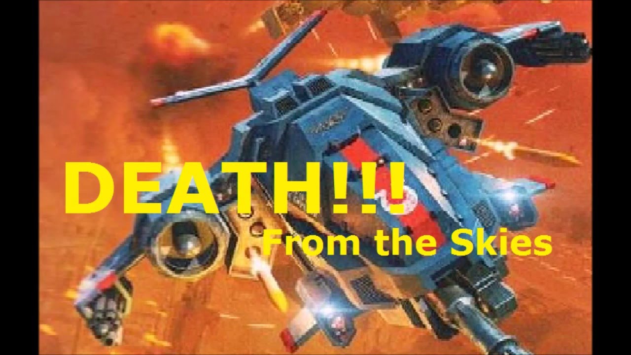 My thoughts on Death from the Skies. New Warhammer 40k flyer rules