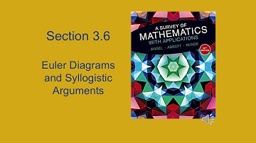 Chapter 3.6 Logic: Euler Diagrams & Syllogistic Arguments