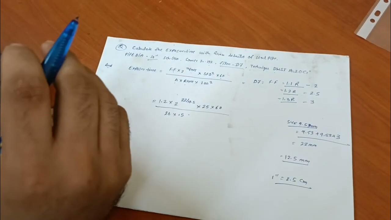 How to calculate exposure time for all isotopes - YouTube