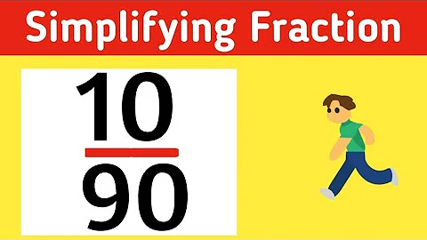 Simplify the fraction 10/90 (Simplest Form) || 10/90 Simplified