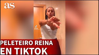 Se ha ganado a pulso ser la reina de TikTok: Peleteiro revoluciona las redes con este nuevo baile