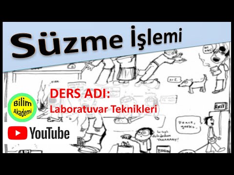 Süzme İşlemi, Vakumda Süzme, Santrifüj, Dekantasyon