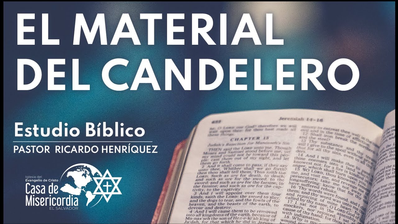 El material del Candelero de Oro