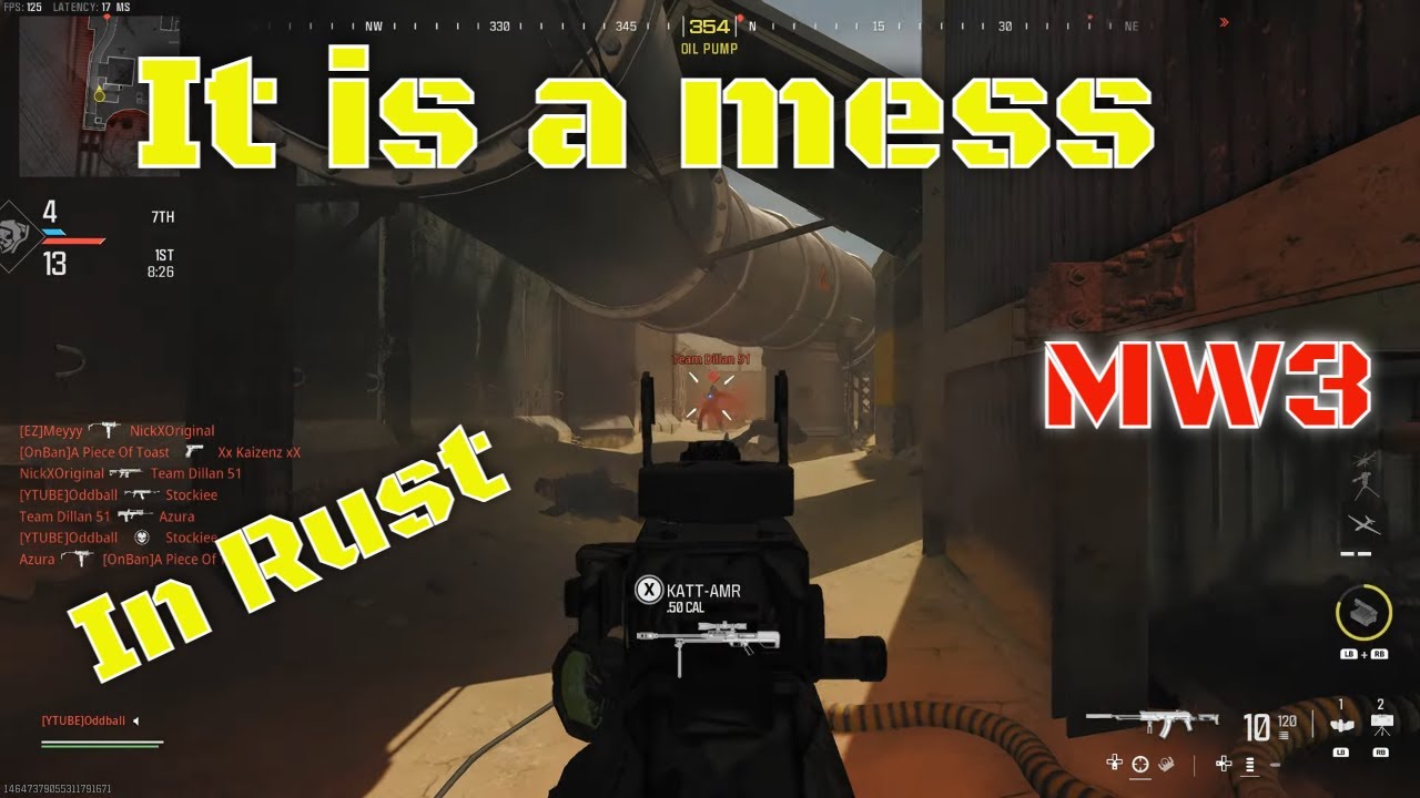 Mastering The Art Of Staying Positive In Rust! #callofduty #mw3 # ...