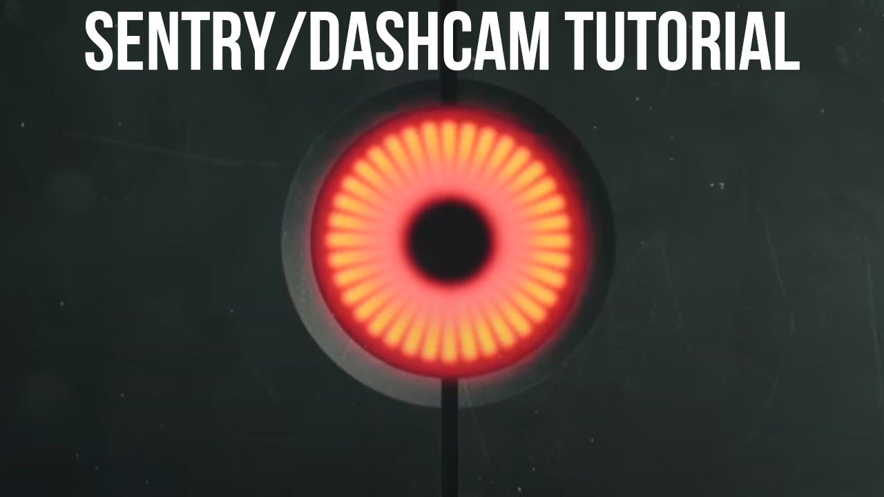Dashcam and Sentry Mode Tutorial for Your Tesla Model 3/Y/S/X - YouTube