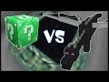 Изумрудный Лаки Блок VS Эндер Дракон! - Лаки Битва #12