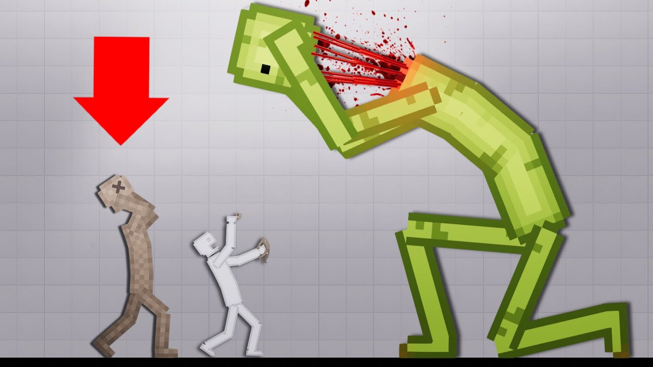 CURSED Voo Doo Doll vs MEGA Melon in People Playground