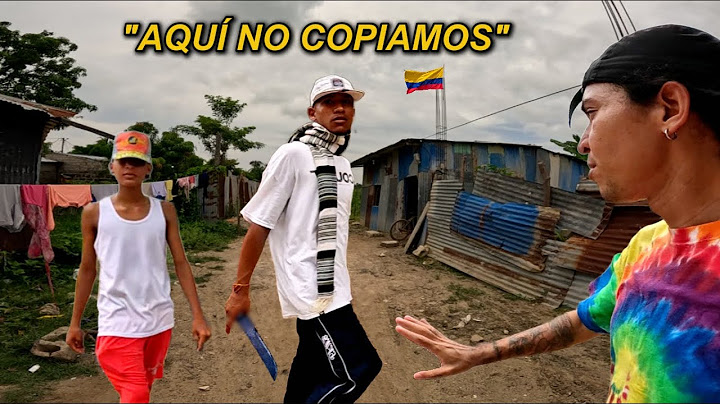 NEVER ENTER THIS NEIGHBORHOOD IF THEY DON'T KNOW YOU 🇨🇴