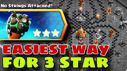 No Strings Attached! easily 3 star on this challenge (clash of clans) #coc