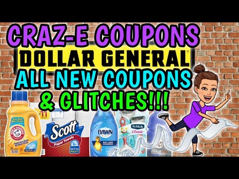 🤑NEW GLITCHES & COUPONS🤑DOLLAR GENERAL COUPONING THIS WEEK 3/27🤑EXTREME COUPONING🤑