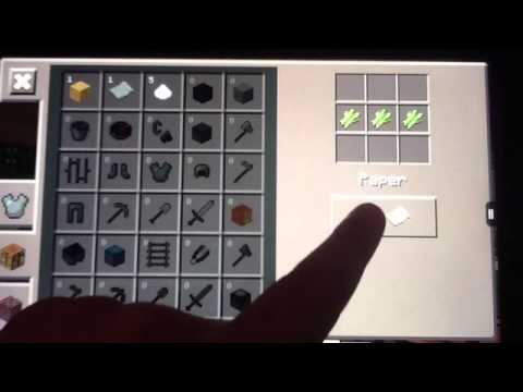 How To Make A Paper In Minecraft / How To Make Paper In Minecraft
