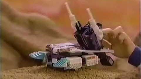 Transformers G1 Sixshot Toy Commercial