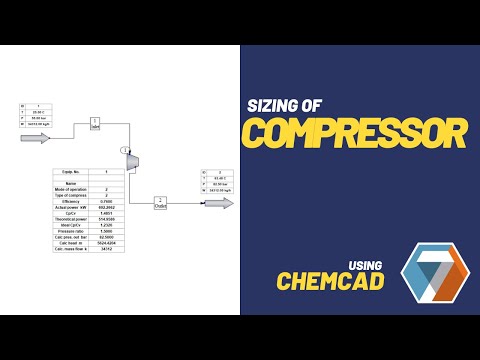 Compressor Sizing using ChemCAD | Simple Science thumbnail