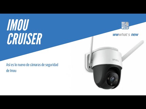 Imou Cruiser, una enorme cámara de seguridad con giro de 355 grados